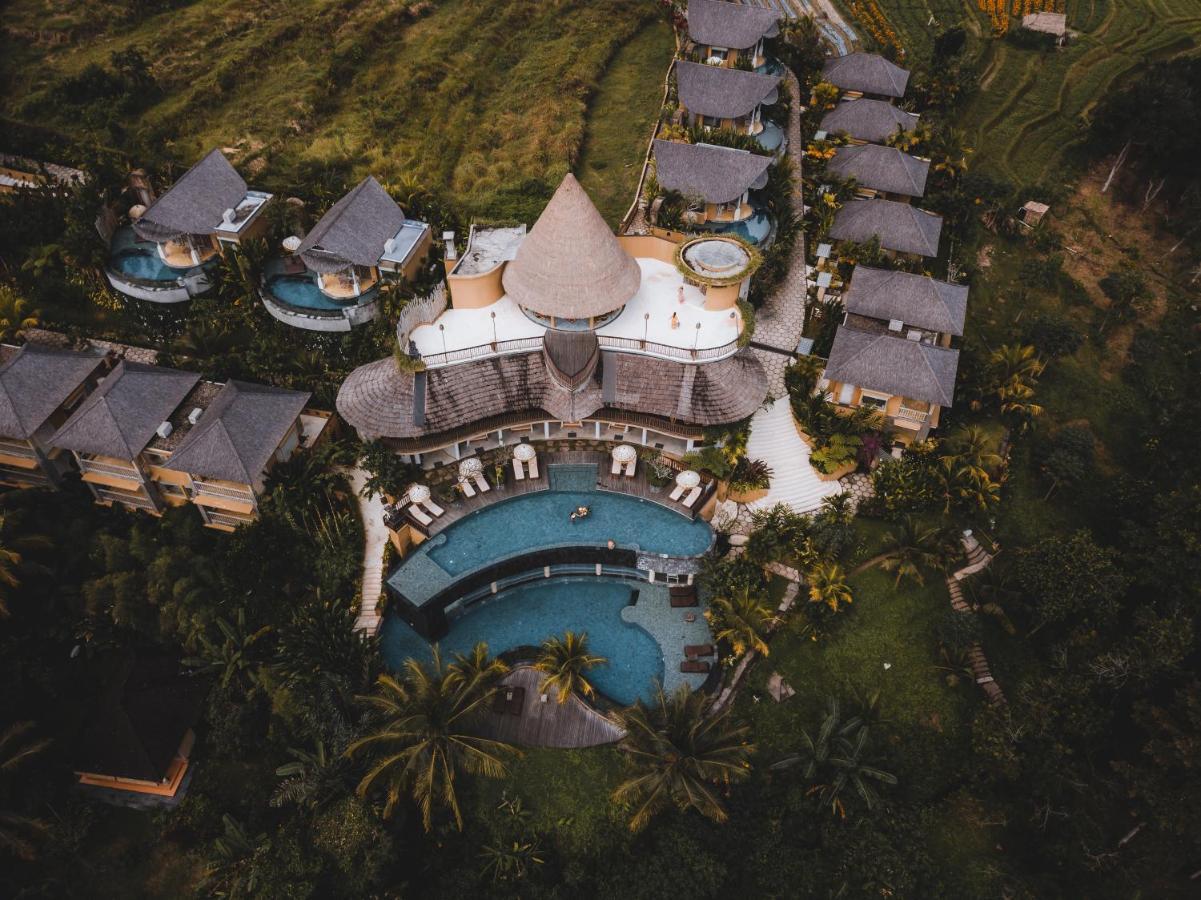 Wapa Di Ume Sidemen Ξενοδοχείο Εξωτερικό φωτογραφία Aerial view of the resort