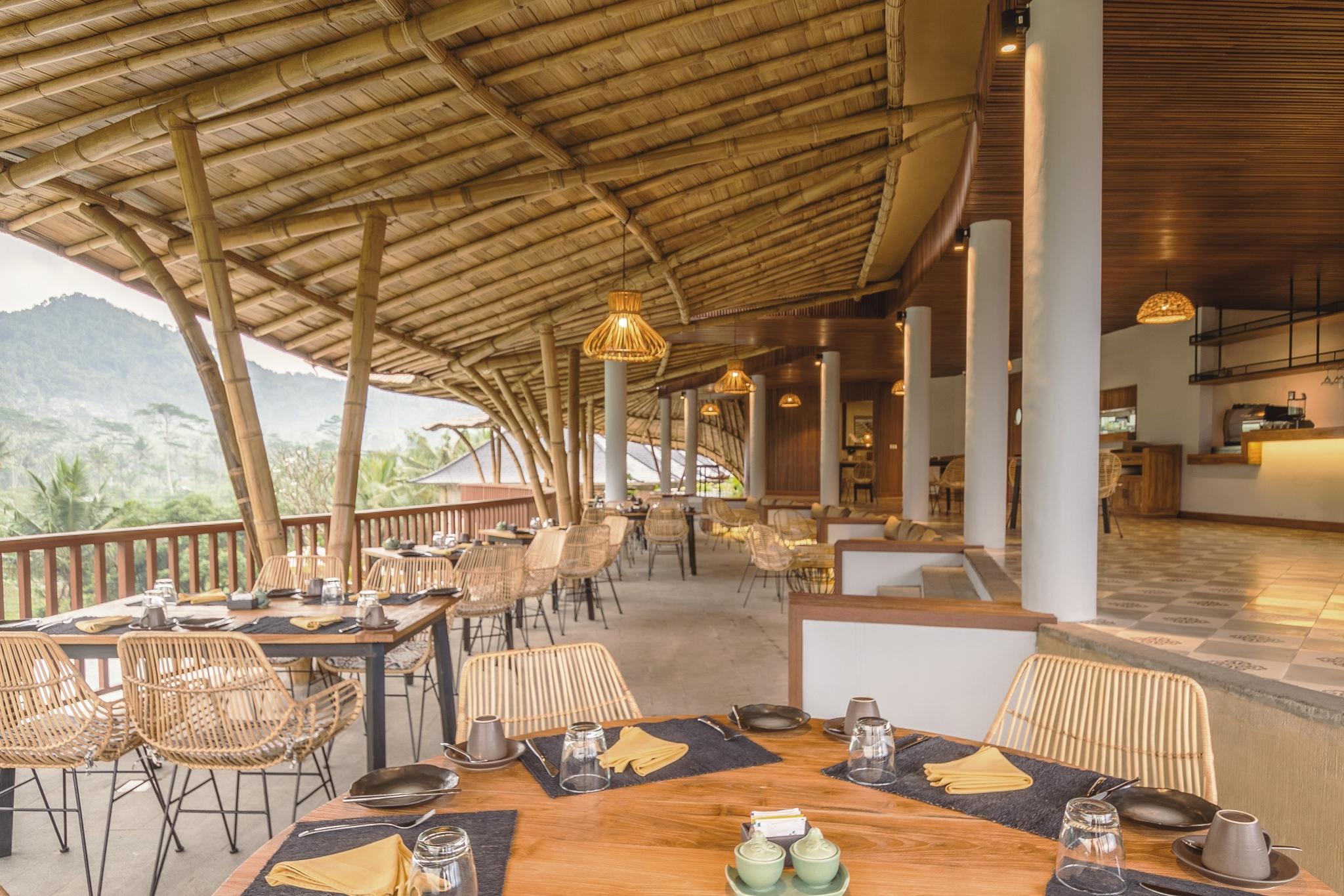 Wapa Di Ume Sidemen Ξενοδοχείο Εξωτερικό φωτογραφία The restaurant at the resort